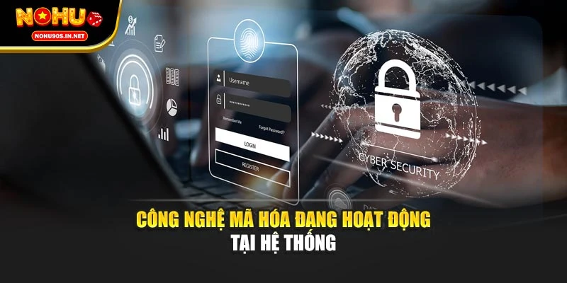 Công nghệ mã hóa đang hoạt động tại hệ thống
